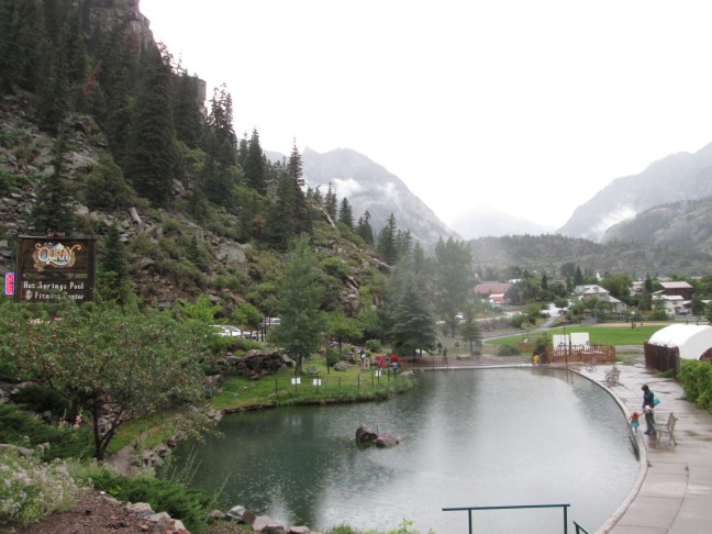 Chilly Hot Springs - Life in the clouds, Ouray, CO
