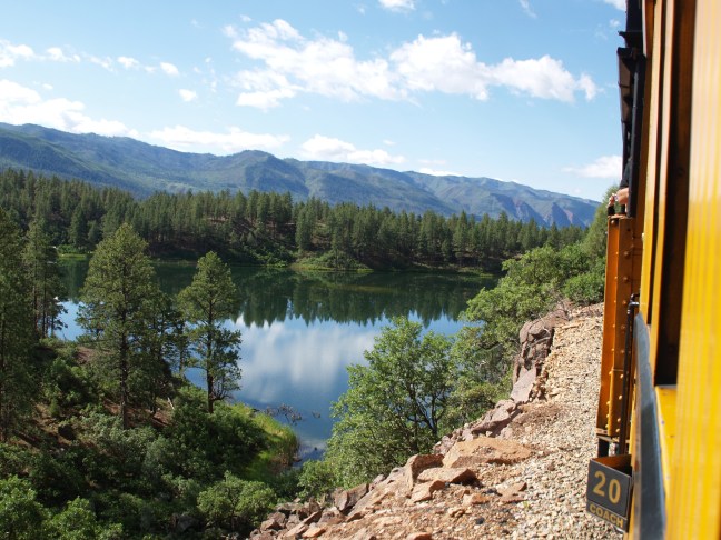 Scenic Coach - Riding the high line on the famed DSNGRR to Silverton, CO
